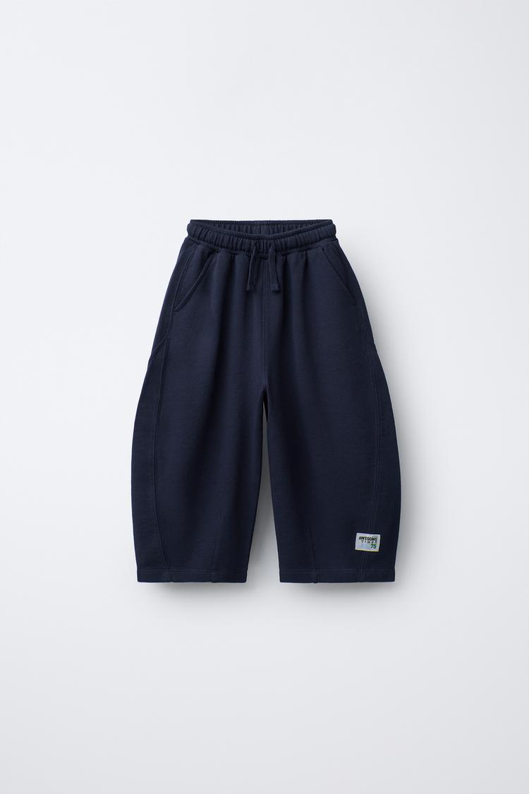 BALLOON PANTS WITH LABEL - Zara product image
