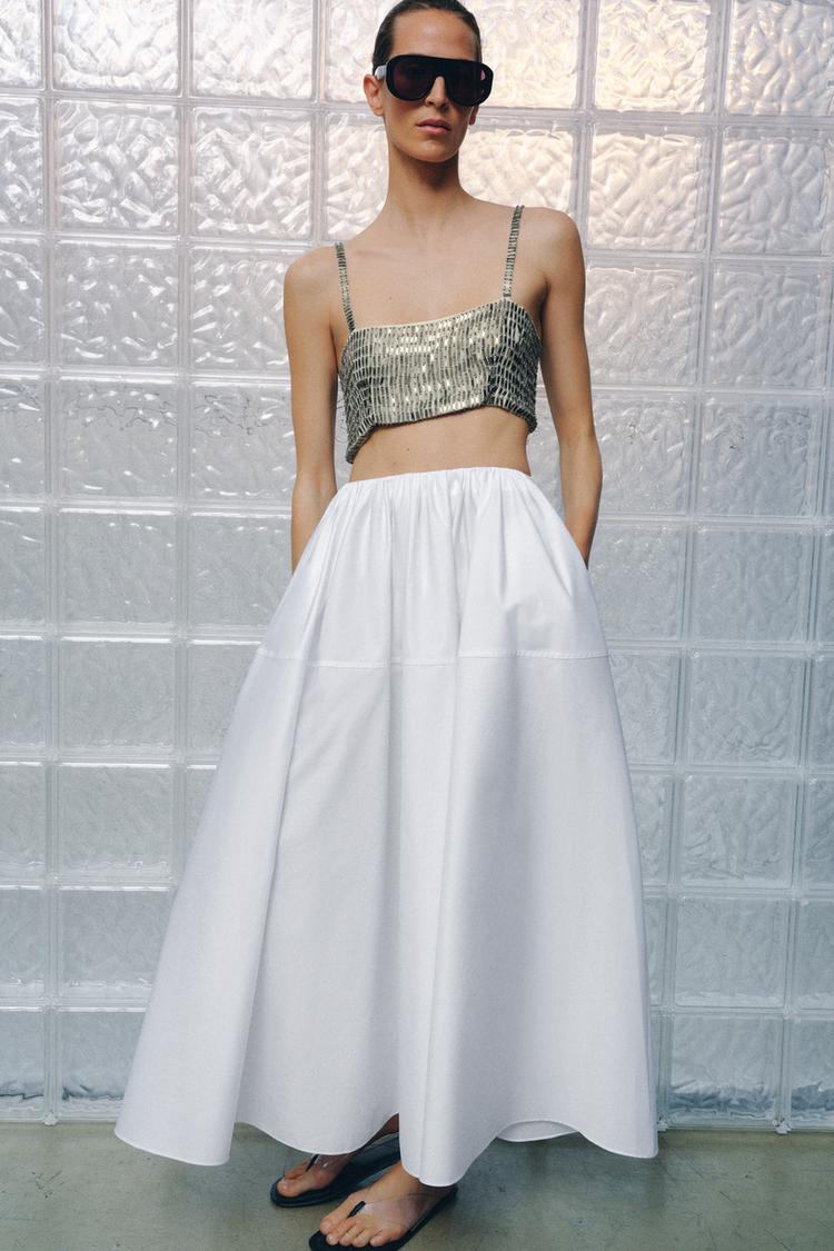 ZW COLLECTION VOLUMINOUS SKIRT - Zara product image