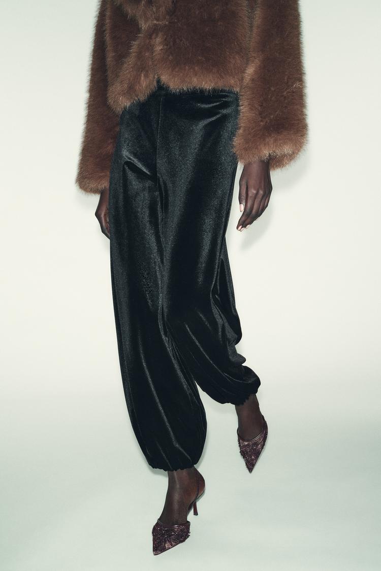 SHINY MESH SLINGBACK HEELS - Zara product image