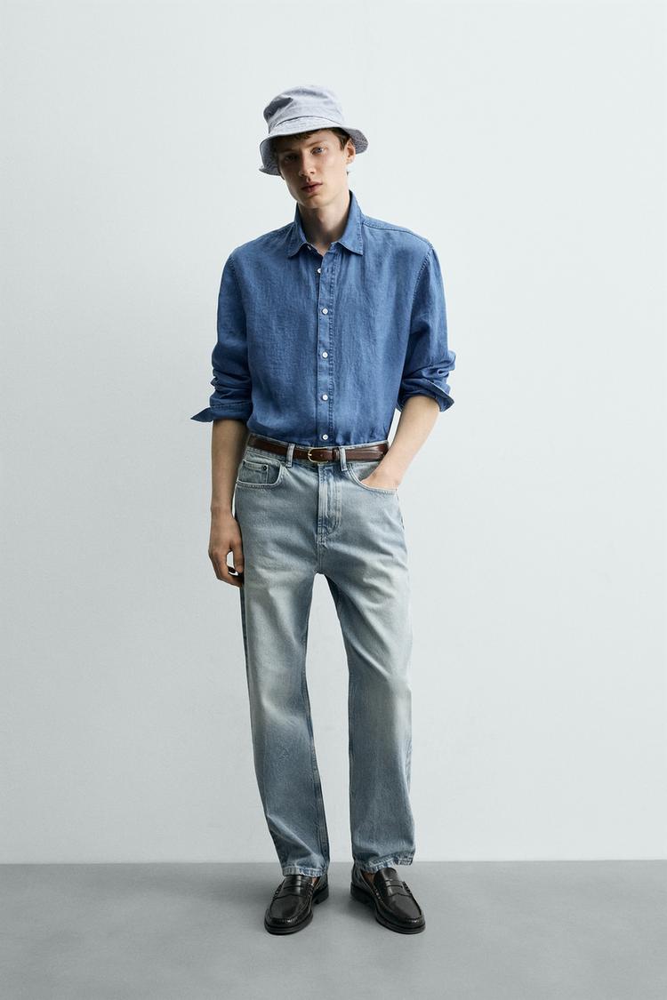 STRAIGHT ANKLE FIT JEANS - Zara product image