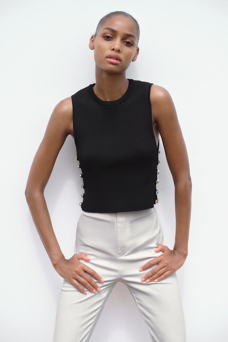 RIB KNIT TOP - Zara product image