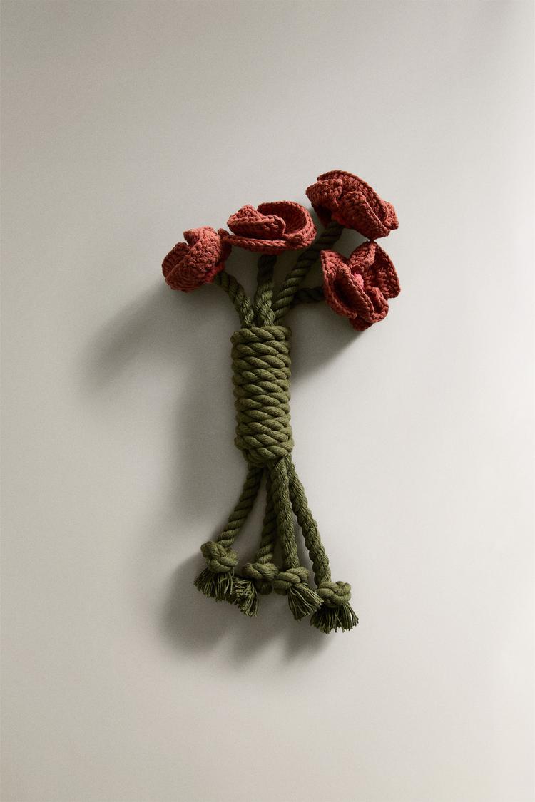 POPPY BOUQUET PET TOY - Zara product image