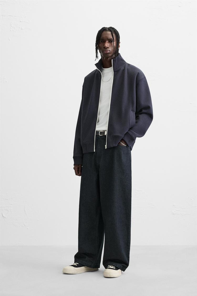 JEANS RELAXED WIDE LEG BORDADO