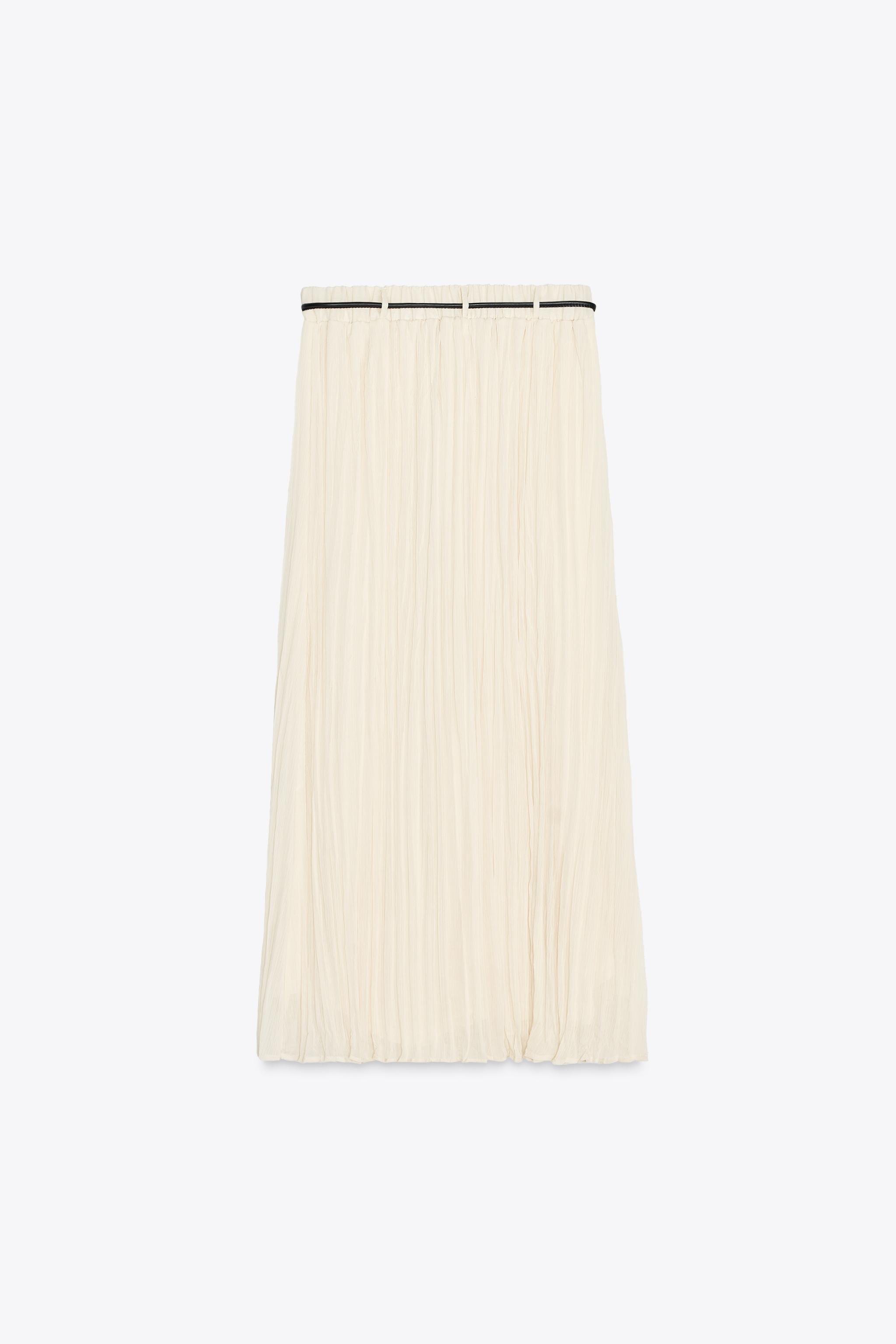 JUPE FLUIDE CEINTURE