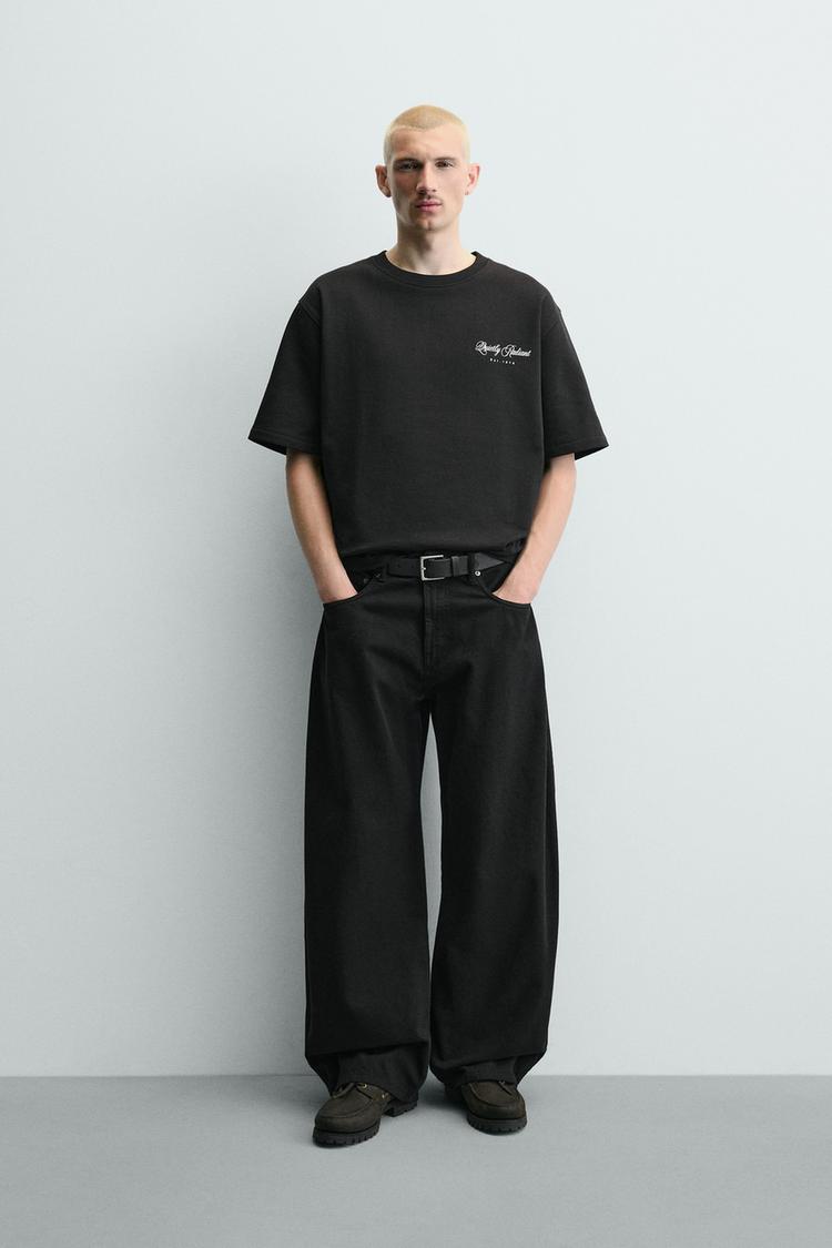 TEXT PRINT T-SHIRT - Zara product image