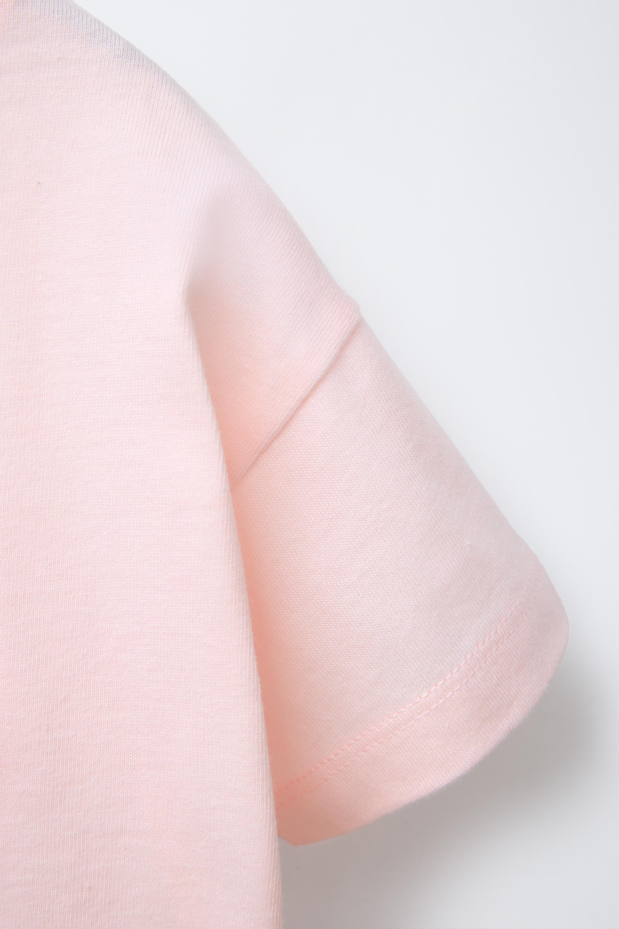 GINGHAM APPLIQUÉ T-SHIRT