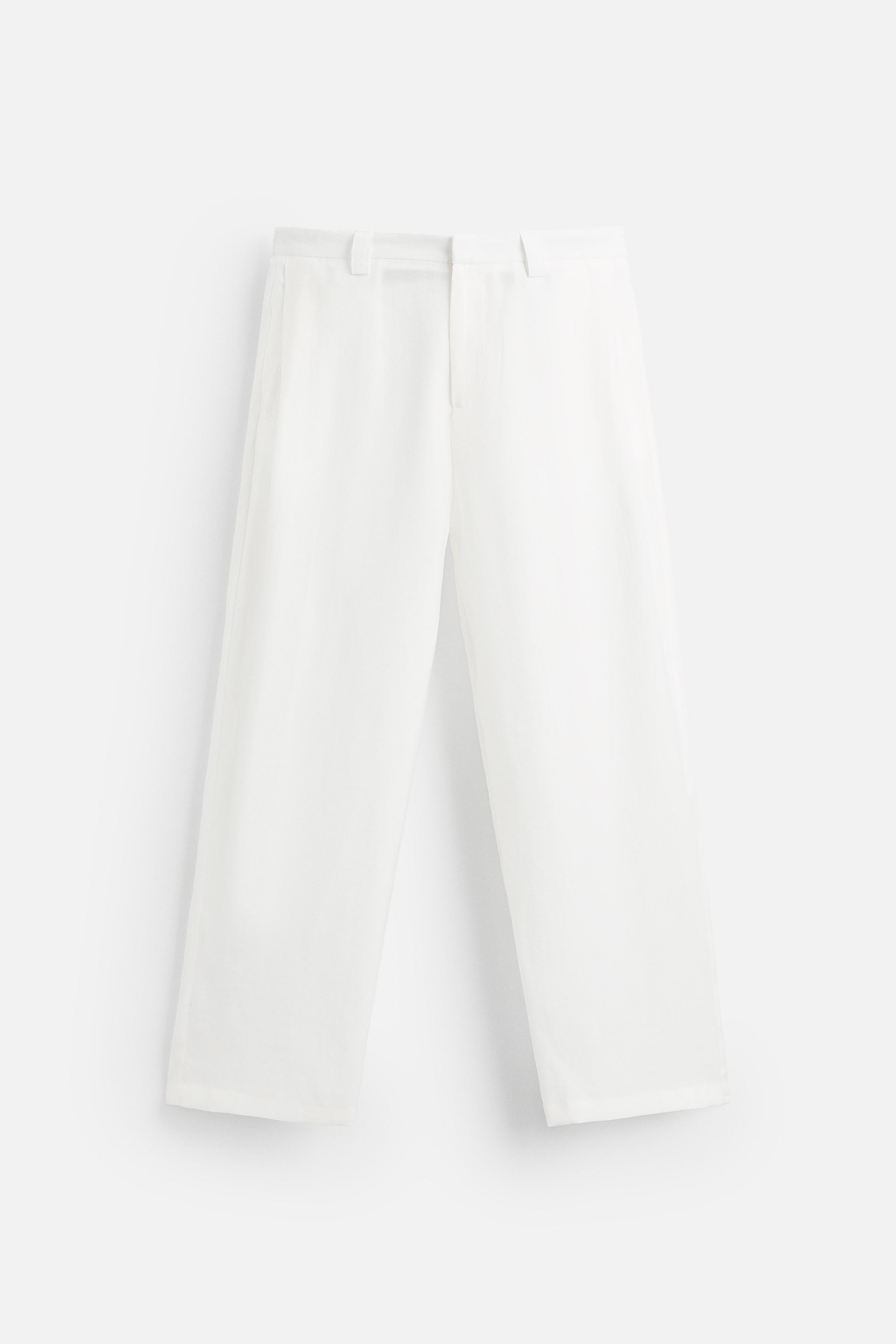 PANTALON PLIS MÉLANGE LYOCELL