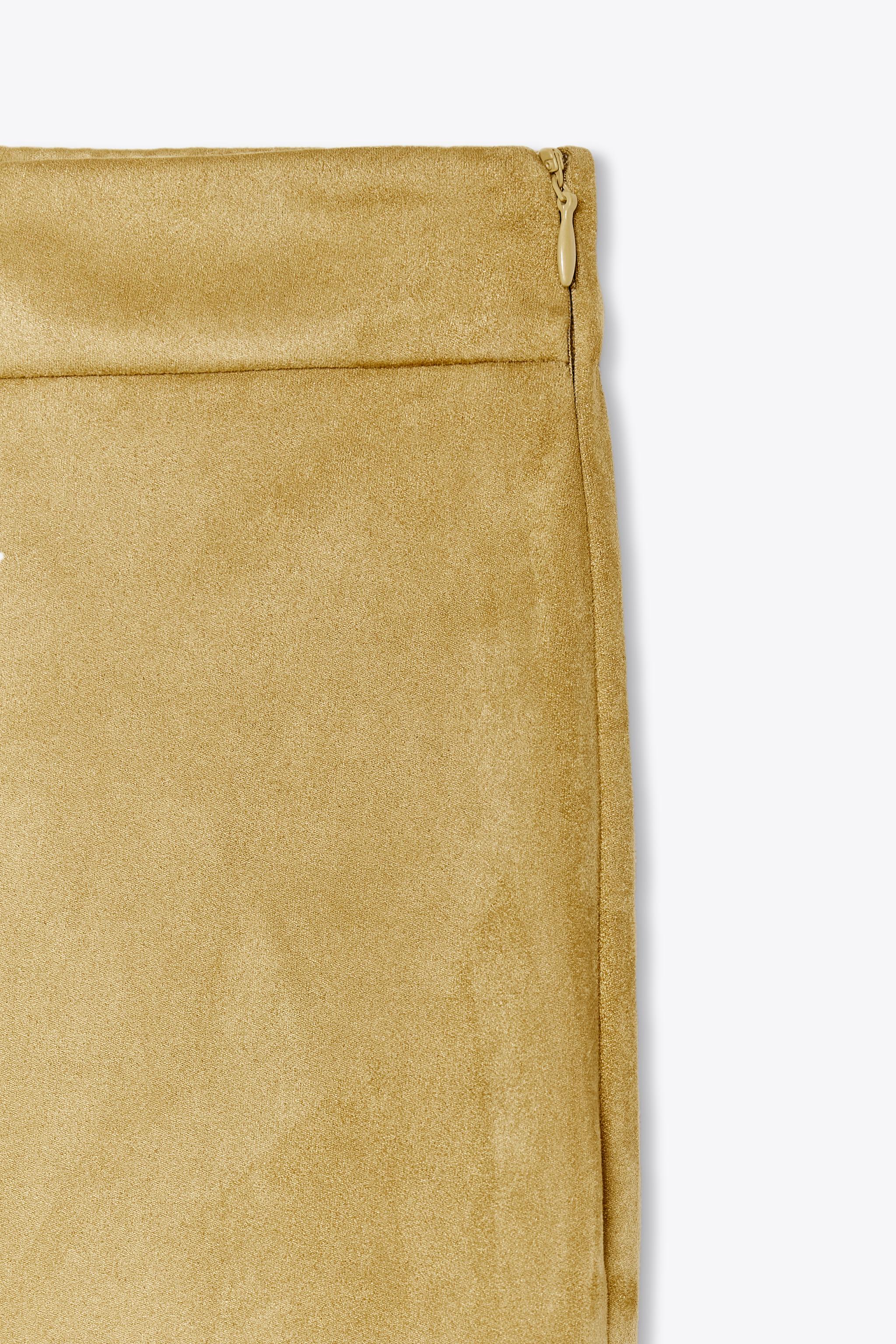 FAUX SUEDE PANTS