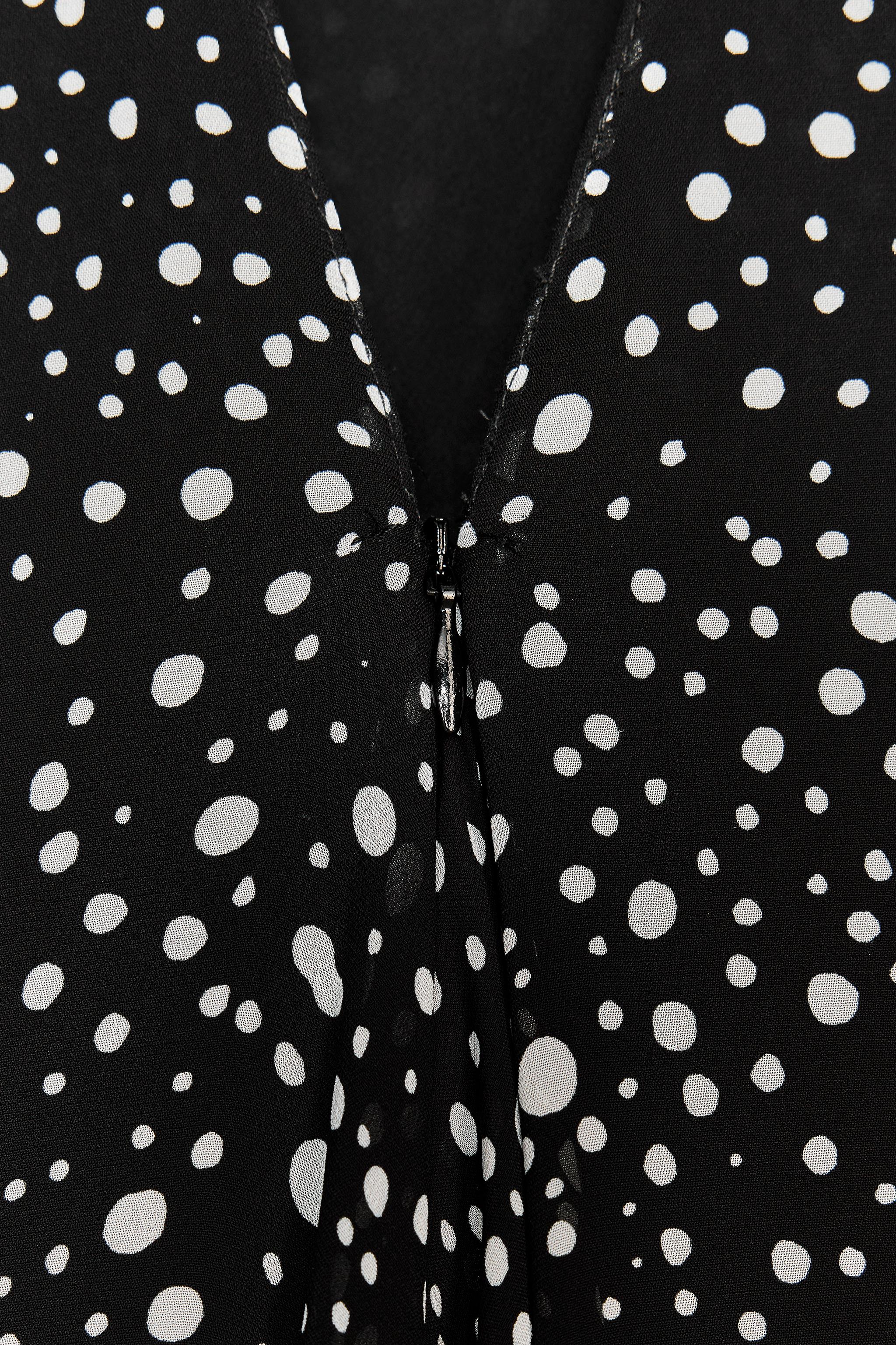 ZW COLLECTION POLKA DOT MINI DRESS