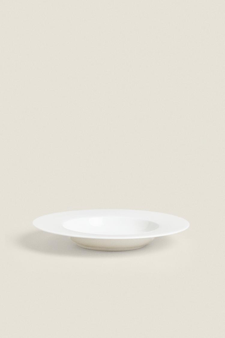 BONE CHINA SOUP PLATE - Zara product image