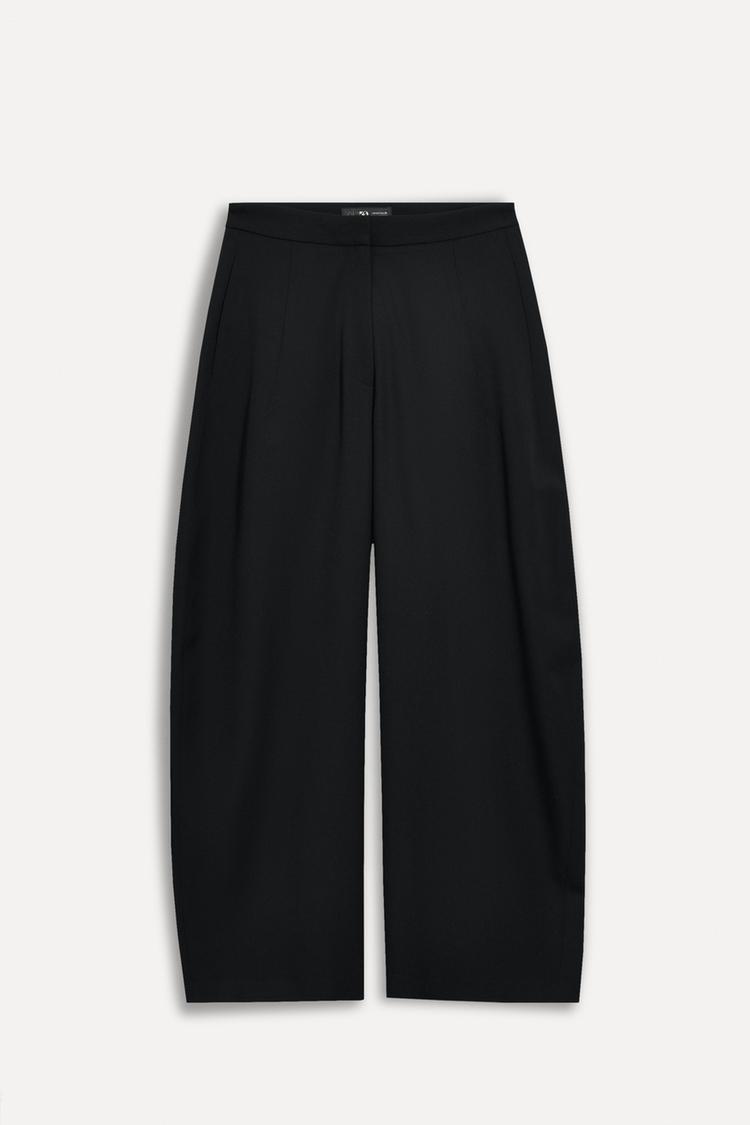 100% WOOL WIDE-LEG PANTS 50TH ANNIVERSARY - Zara product image