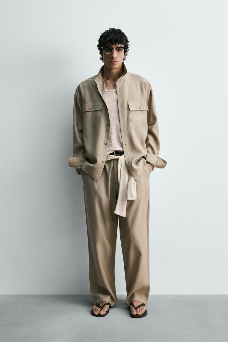 FLOWY POCKET SHIRT - Zara product image