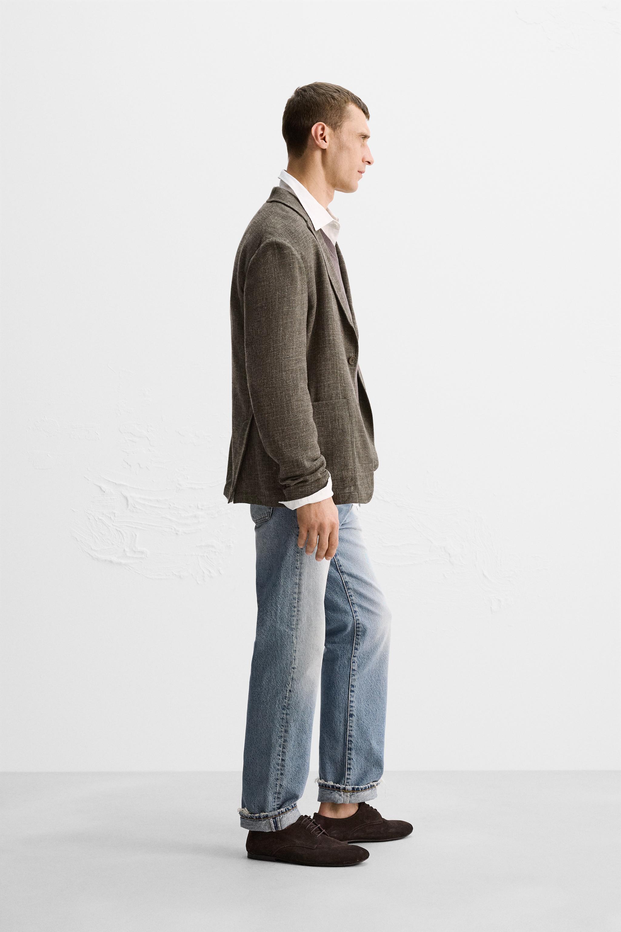 RELAXED FIT VISCOSE - COTTON LIMITED EDITION BLAZER