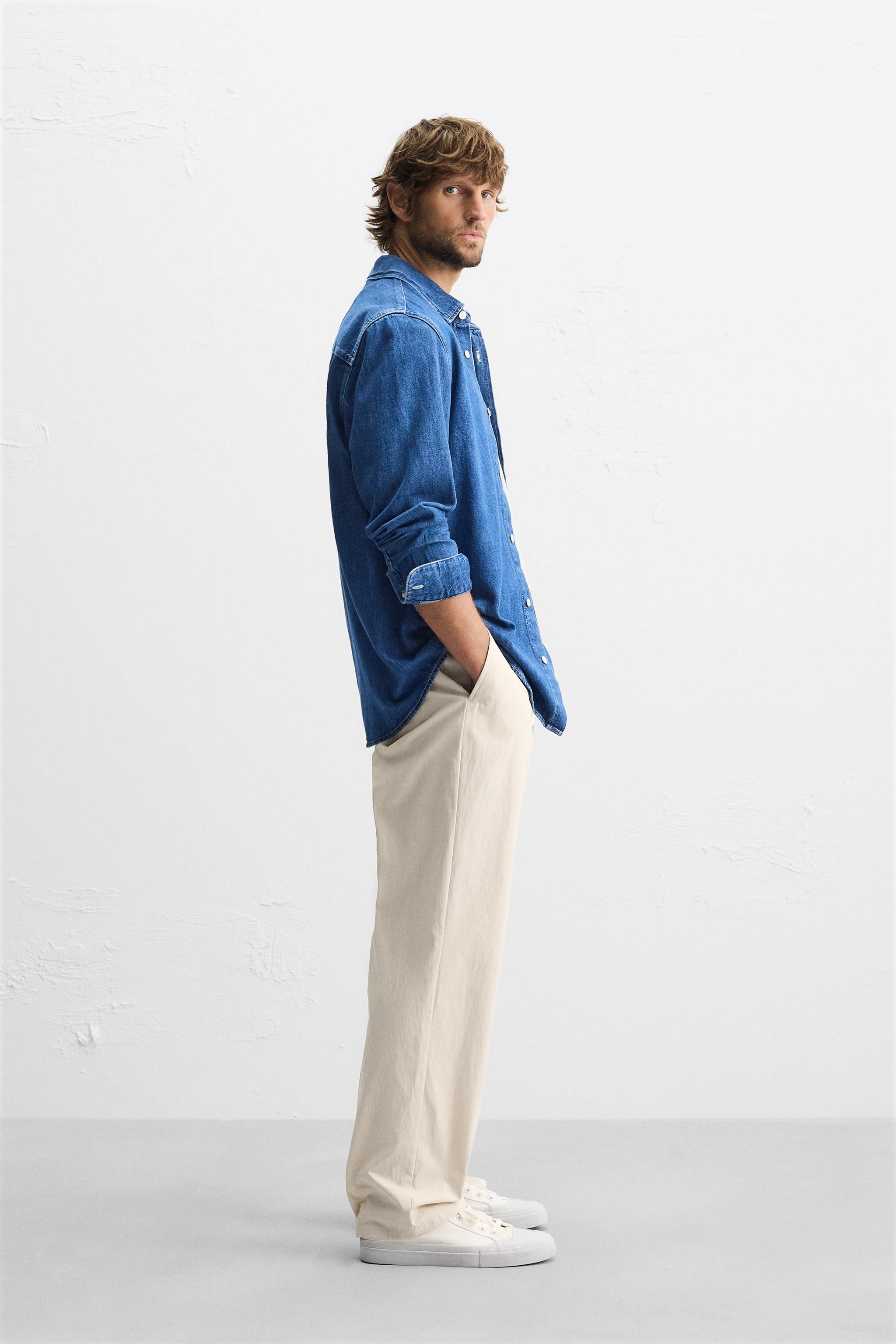 STRAIGHT FIT CHINO PANTS