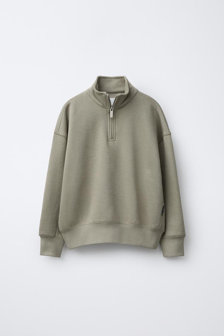 BASIC LABEL SWEATSHIRT - Zara product image