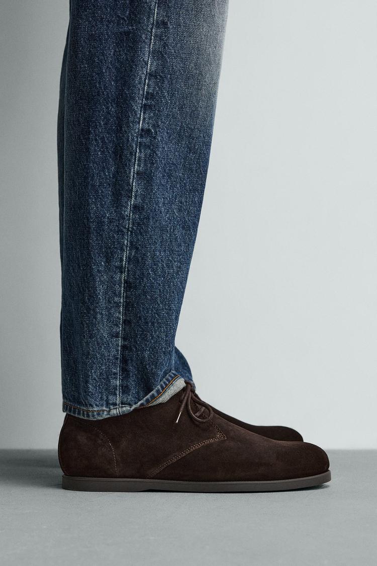 LEATHER BOOTS - Zara product image