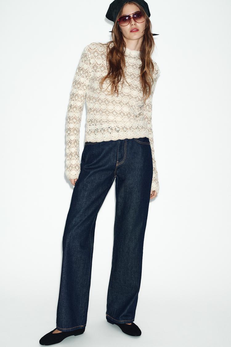 TEXTURED KNIT JUMPER - Zara product image