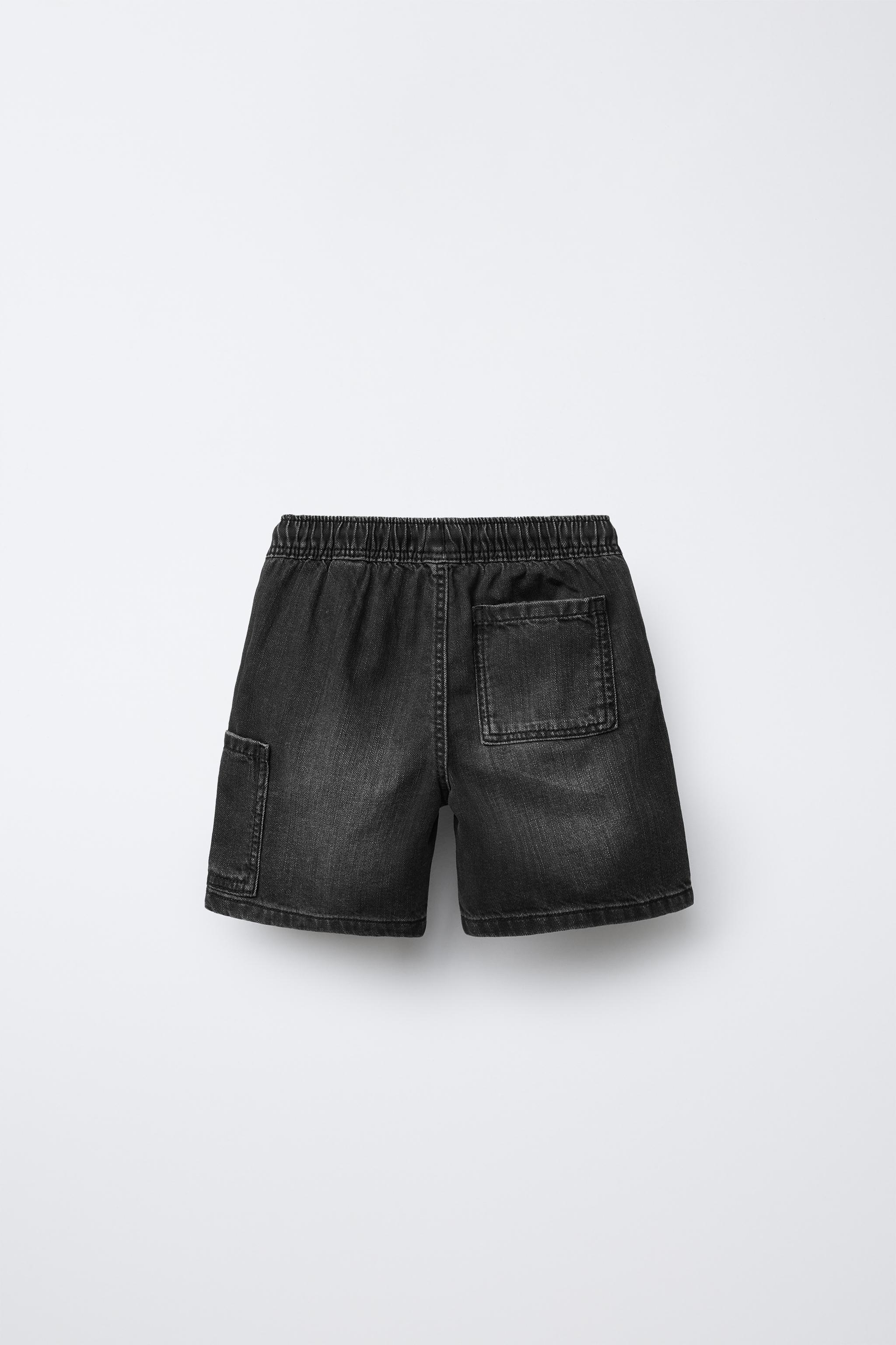 FLOWY DENIM SHORTS
