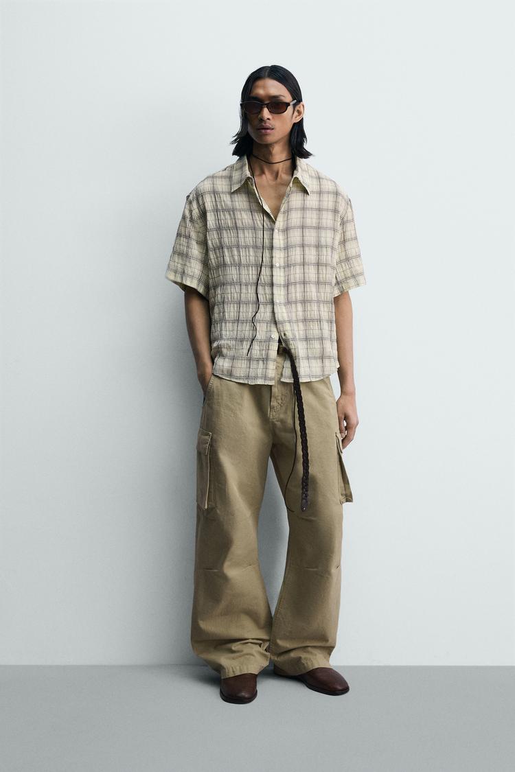 RELAXED FIT CARGO PANTS - Zara product image