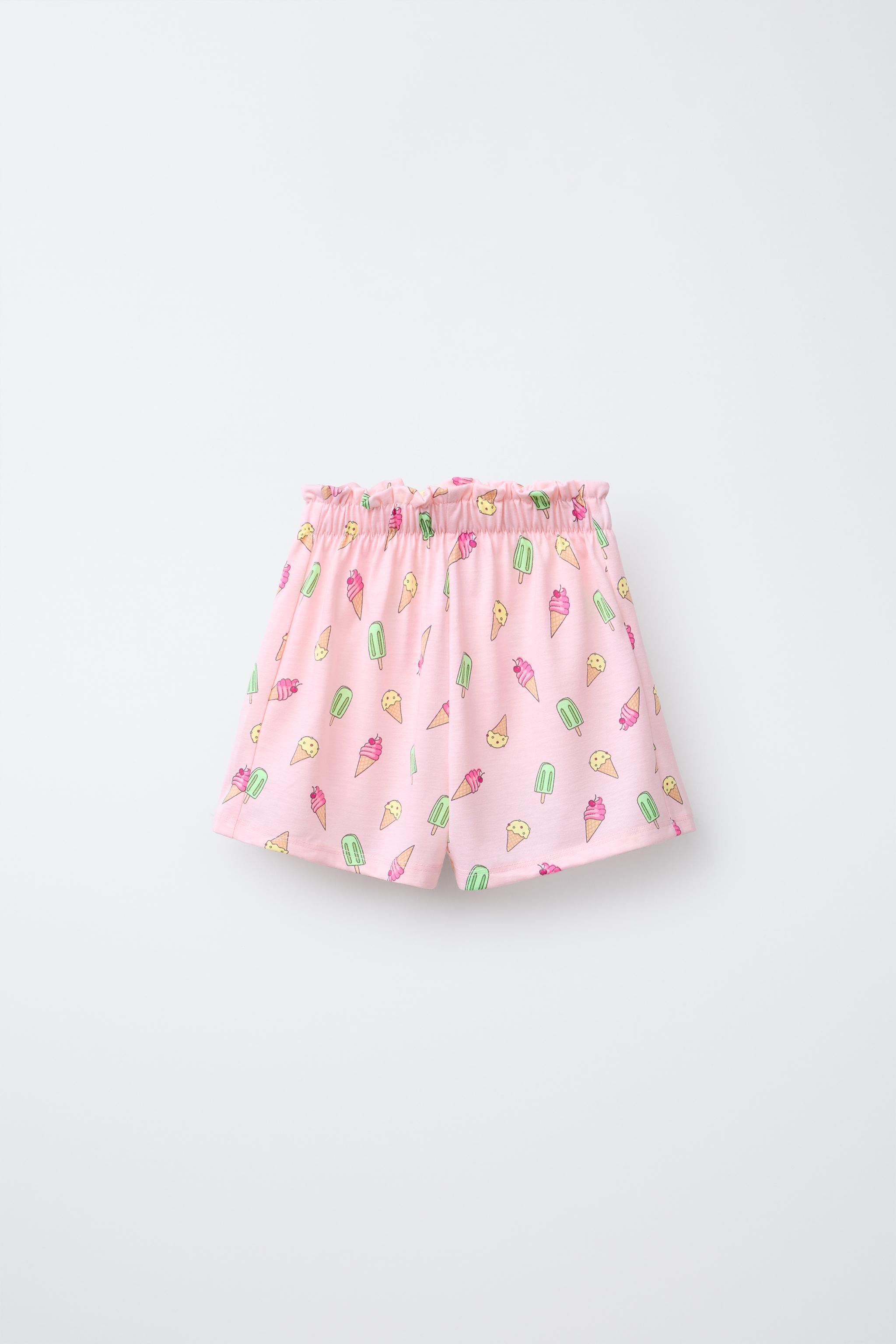 6 ANS/ PYJAMA T-SHIRT ET BERMUDA GLACES