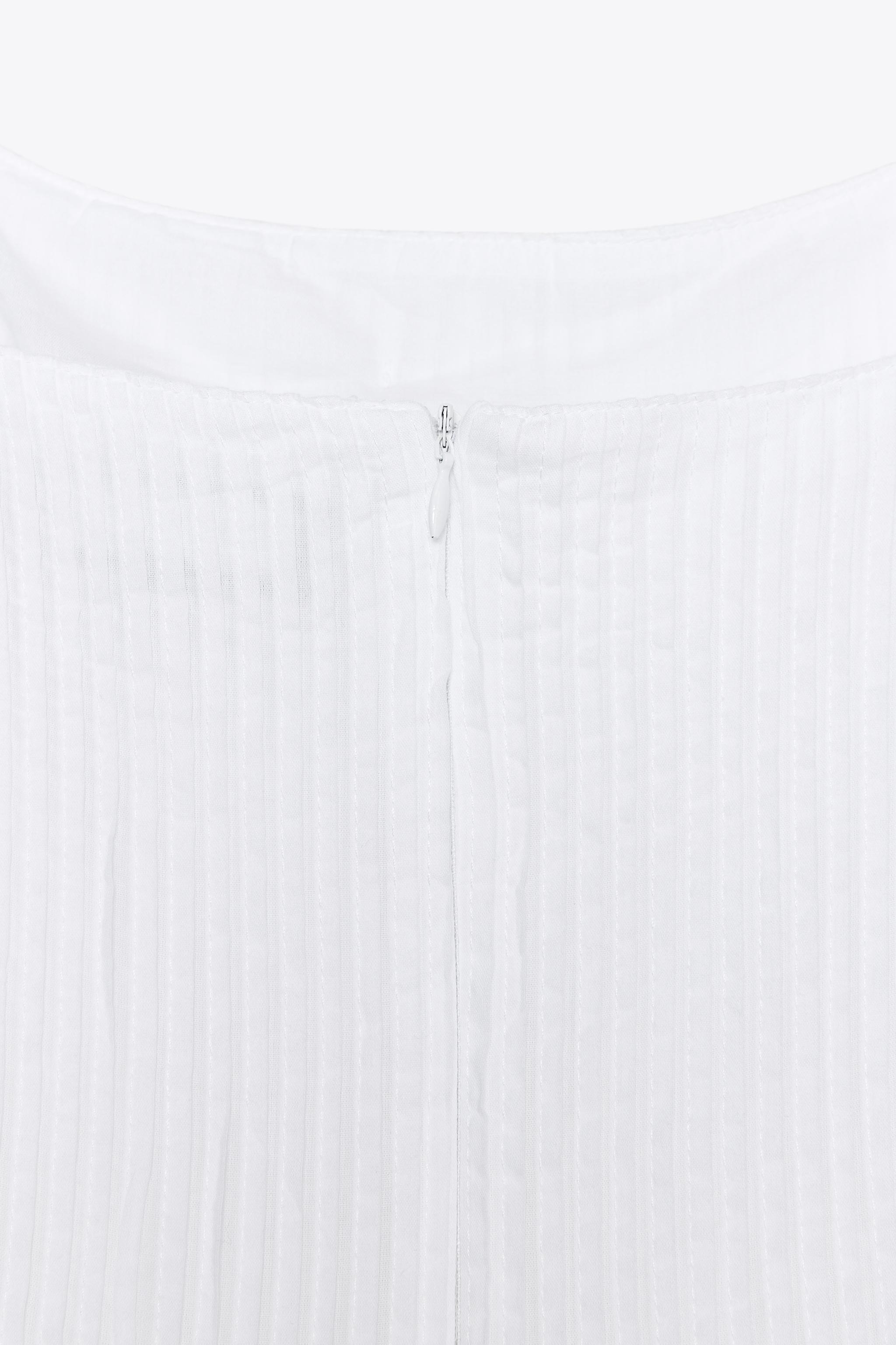 SHORT POPLIN DRESS