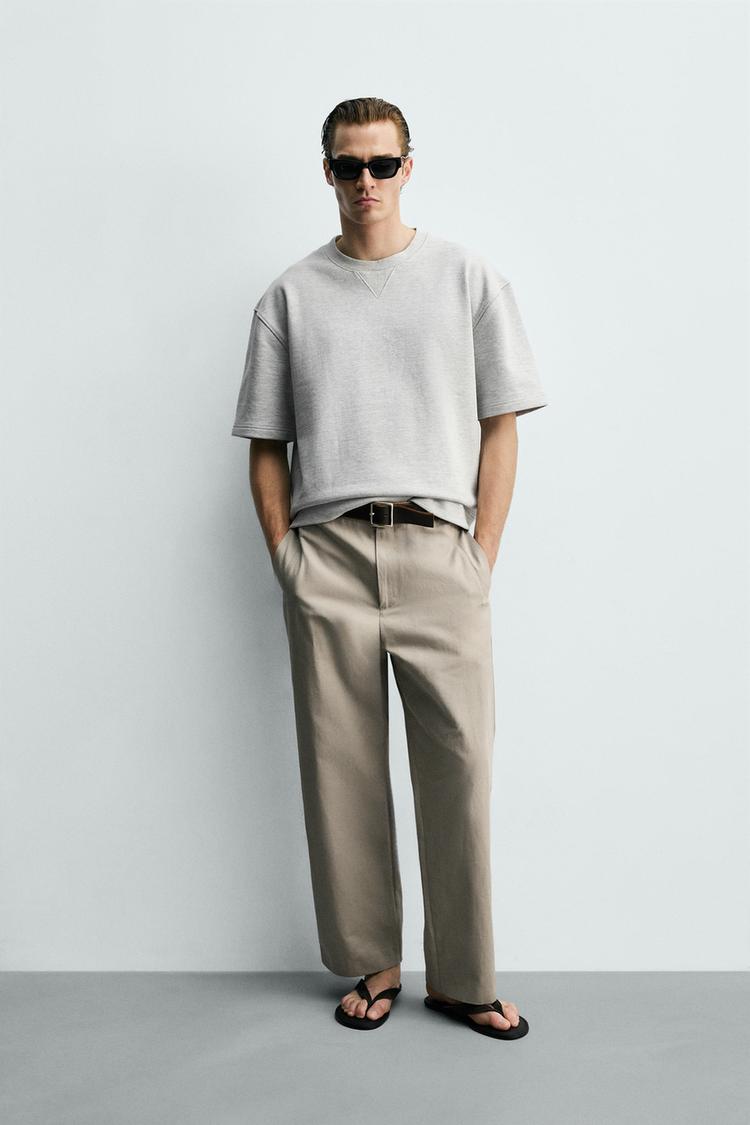 BOXY FIT CREWNECK SWEATSHIRT - Zara product image