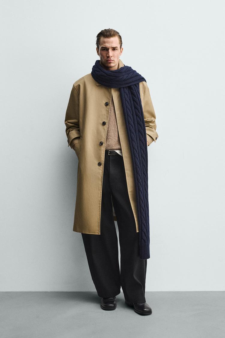 RELAXED FIT TRENCH COAT - Zara product image