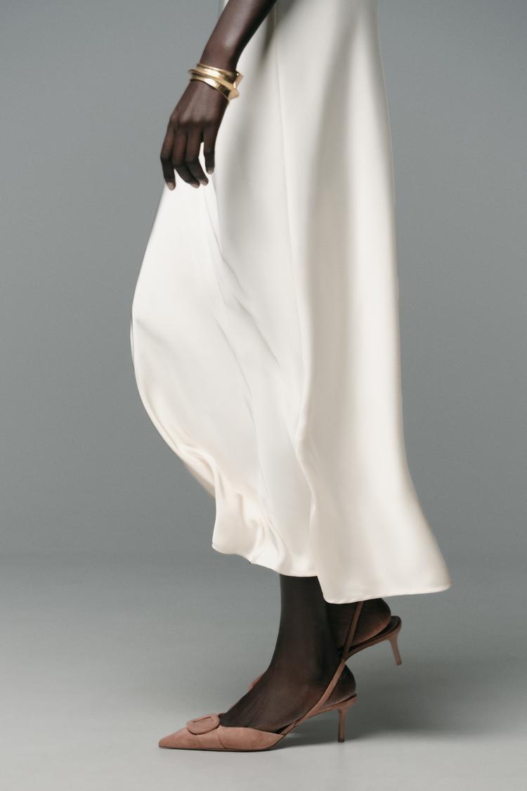 SLINGBACK APPLIQUÉ HEELS - Zara product image