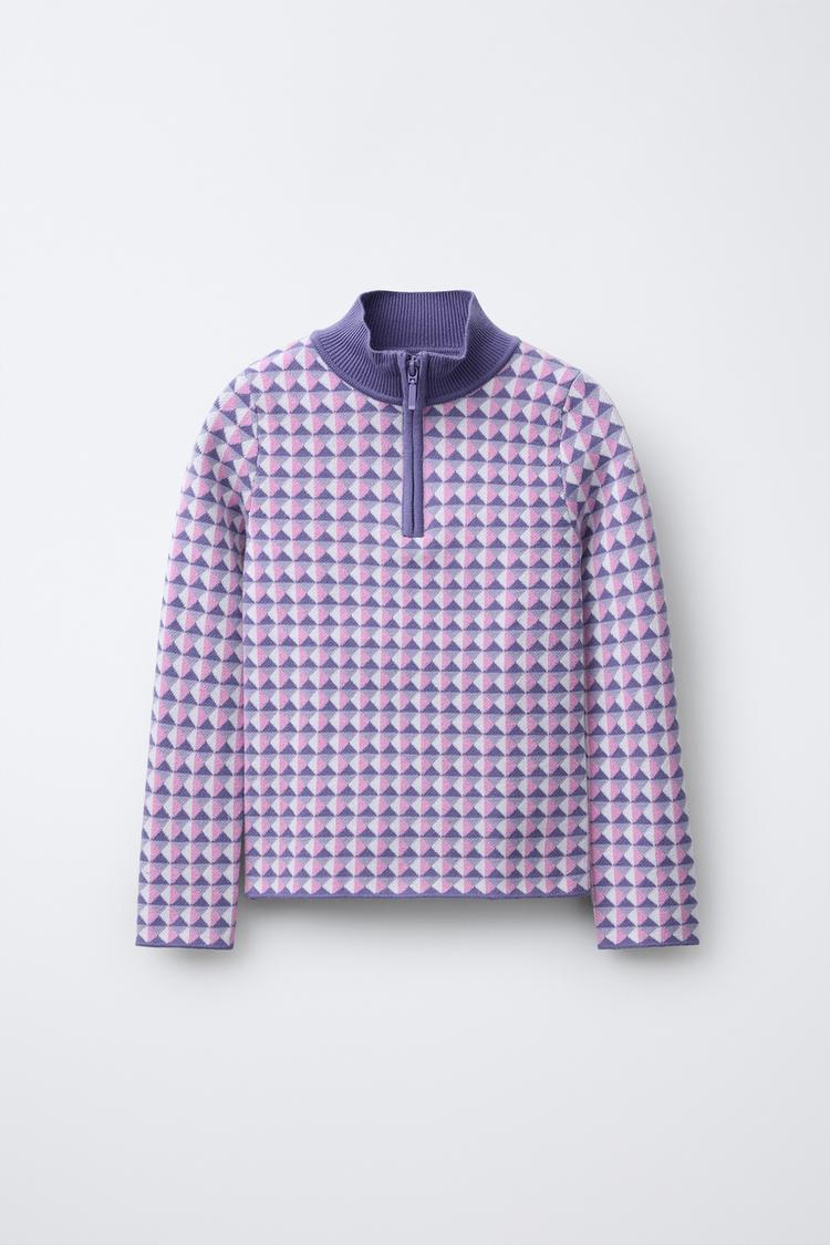 SKI COLLECTION JACQUARD KNIT JUMPER - Zara product image