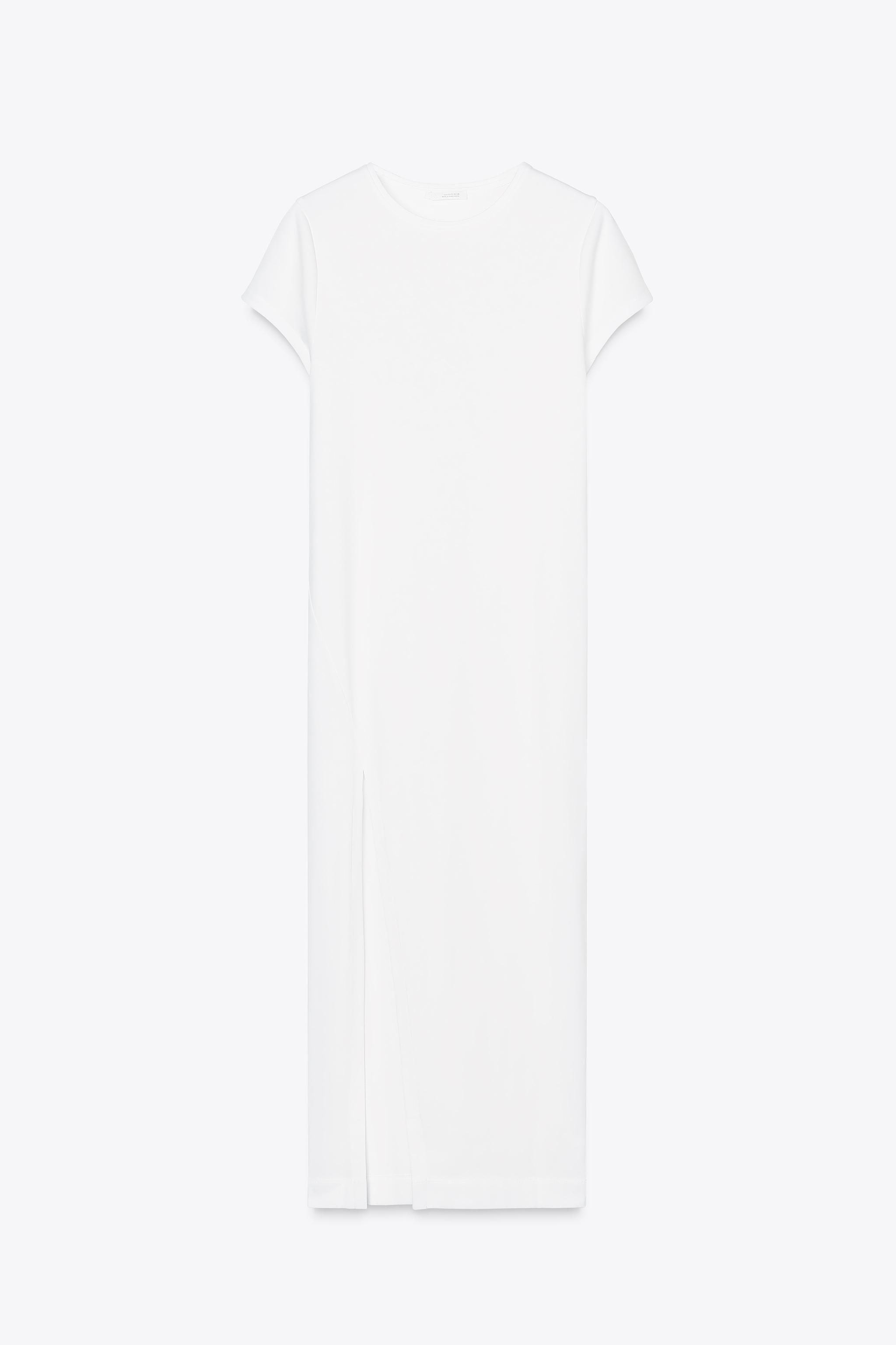 ROBE MI-LONGUE DÉLAVÉE