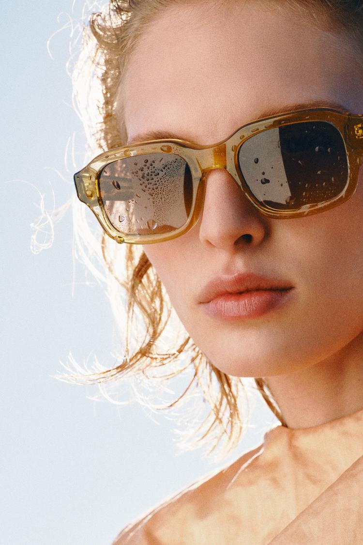 RECTANGULAR SUNGLASSES - Zara product image