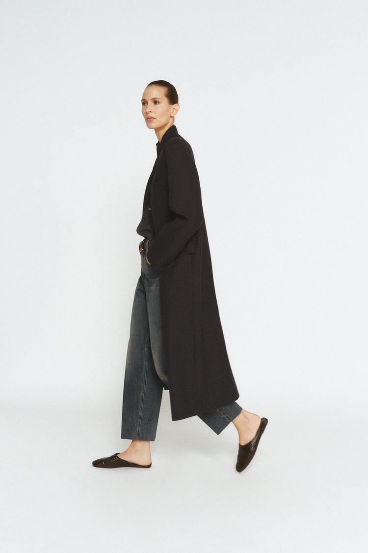 ZW COLLECTION LIMITED EDITION WOOL BLEND FROCK COAT - Zara product image