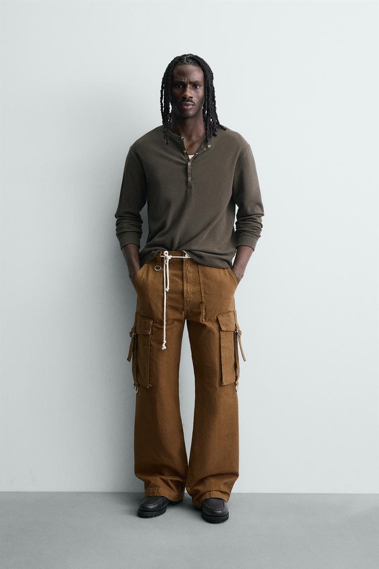 CARGO PANTS WITH POCKETS - Zara product image