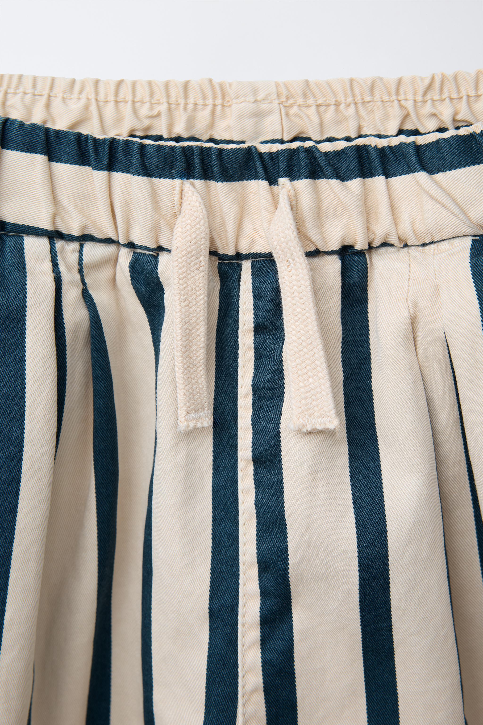 PANTALON BALLON RAYÉ