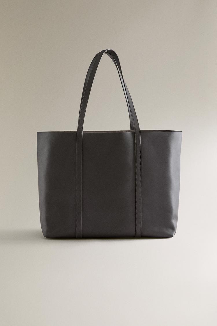 LEATHER TOTE BAG