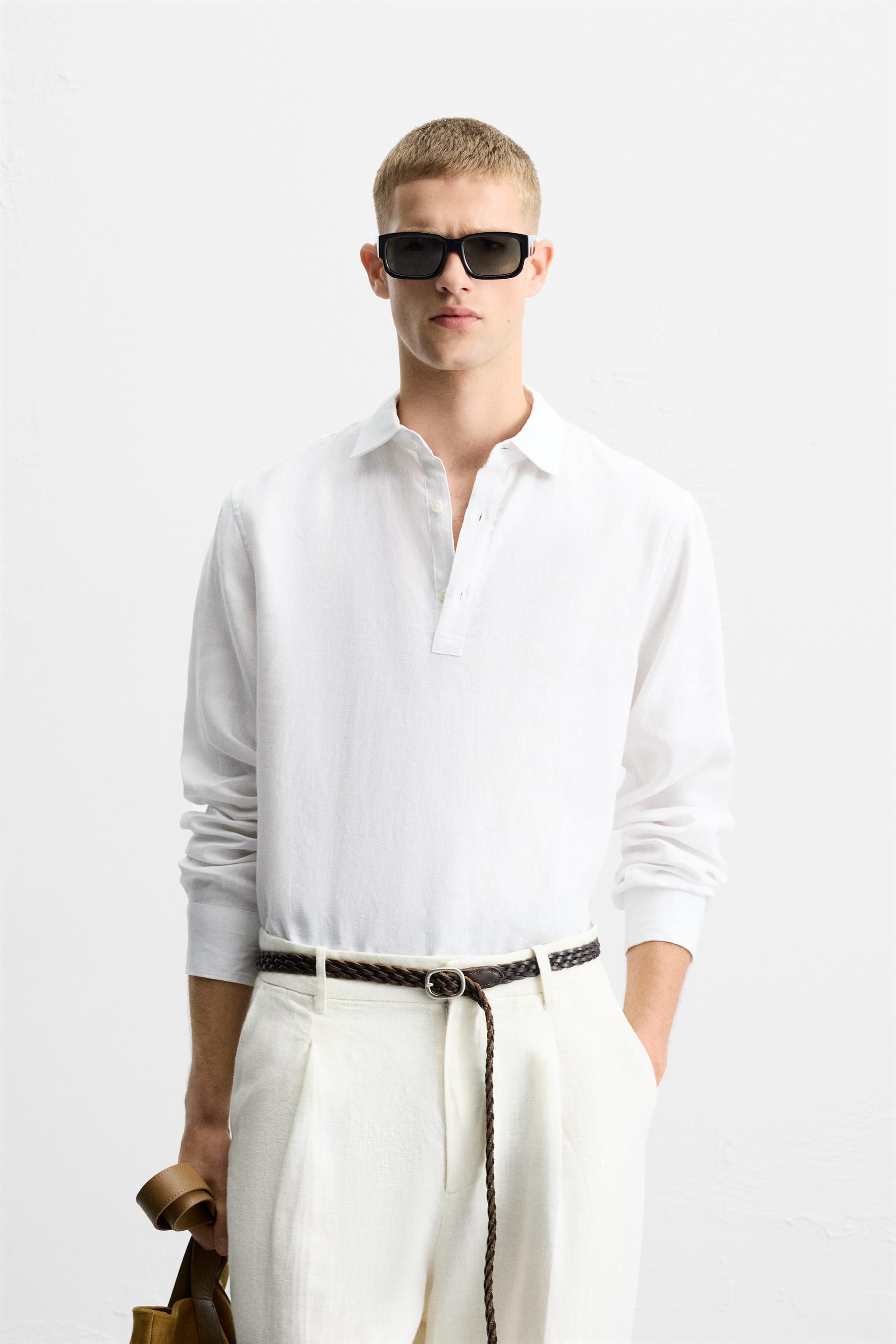 CHEMISE POLO 100 % LIN ÉDITION LIMITÉE