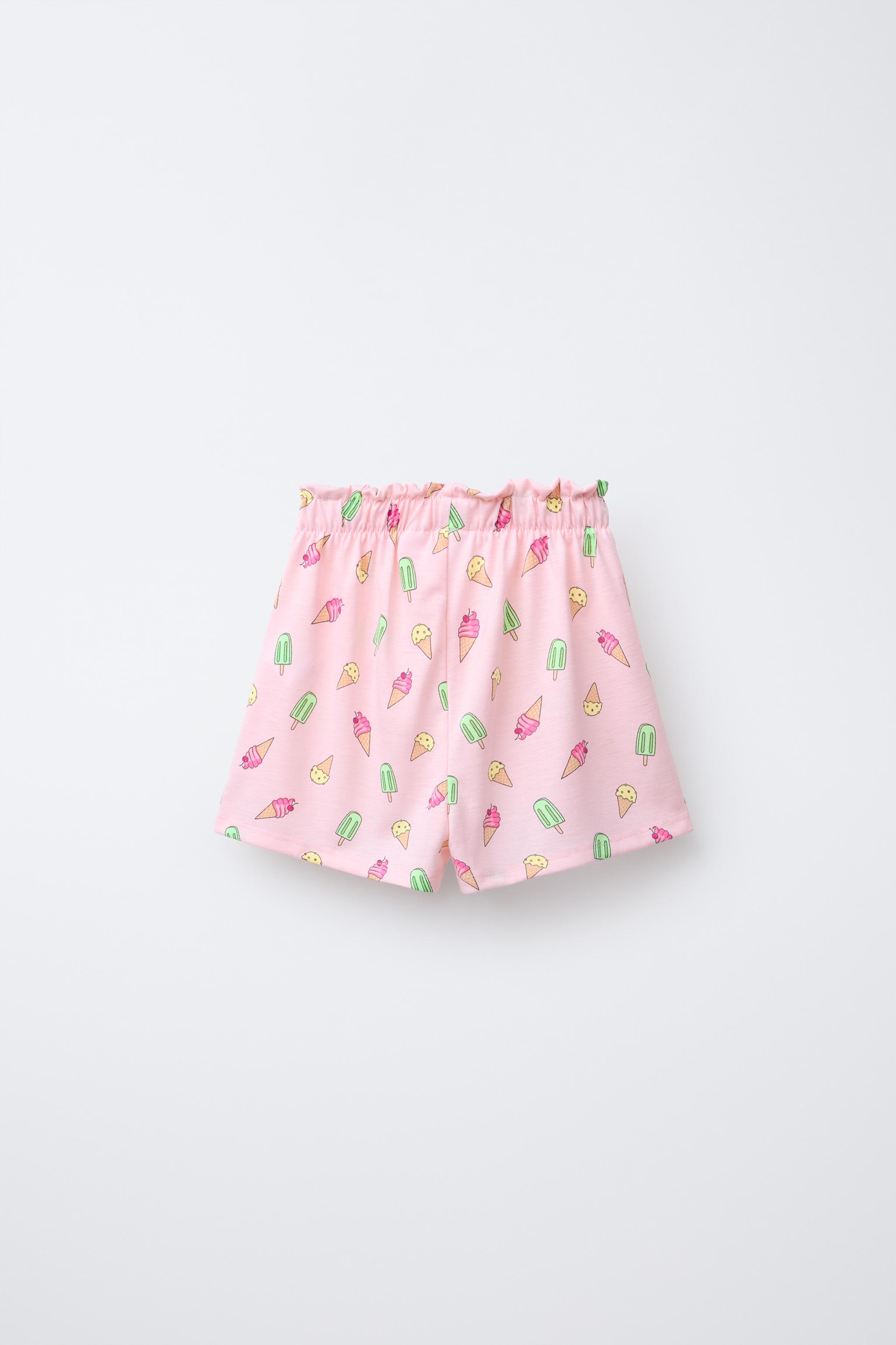 6 ANS/ PYJAMA T-SHIRT ET BERMUDA GLACES