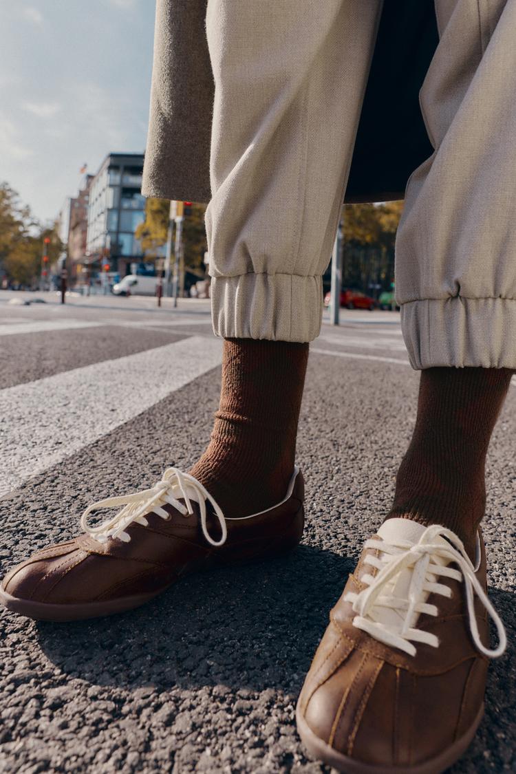 DIAMOND COTTON SOCKS - Zara product image