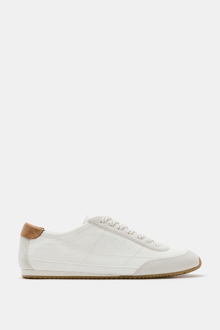 DERBY SNEAKERS WITH HEEL DETAIL - Zara product image