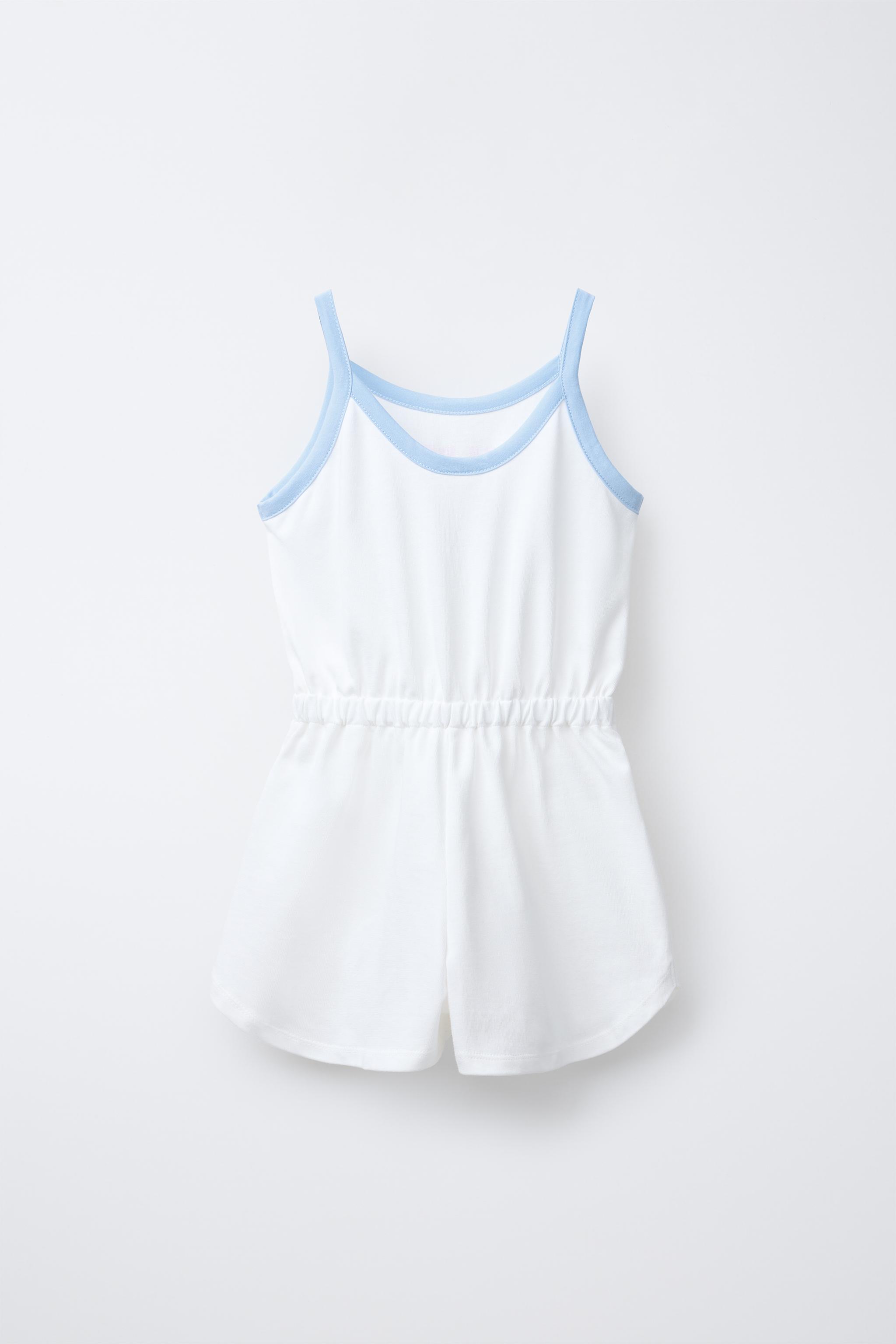 SHORT PRINTED JUMPSUIT