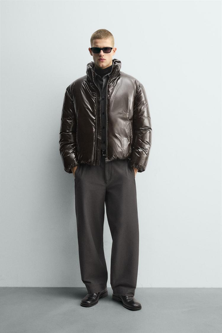 SHINY PUFFER JACKET