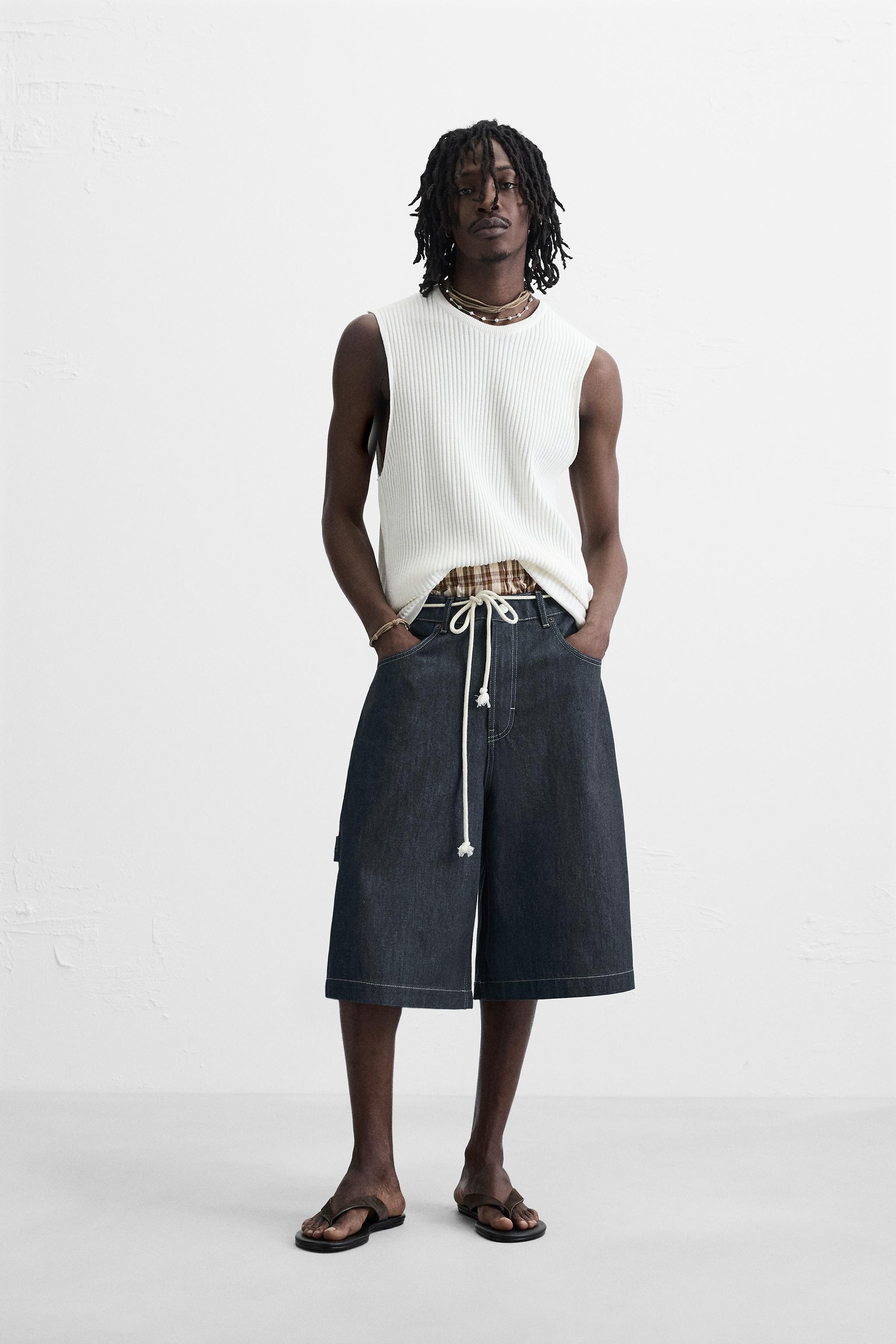BERMUDA EN DENIM OVERSIZE