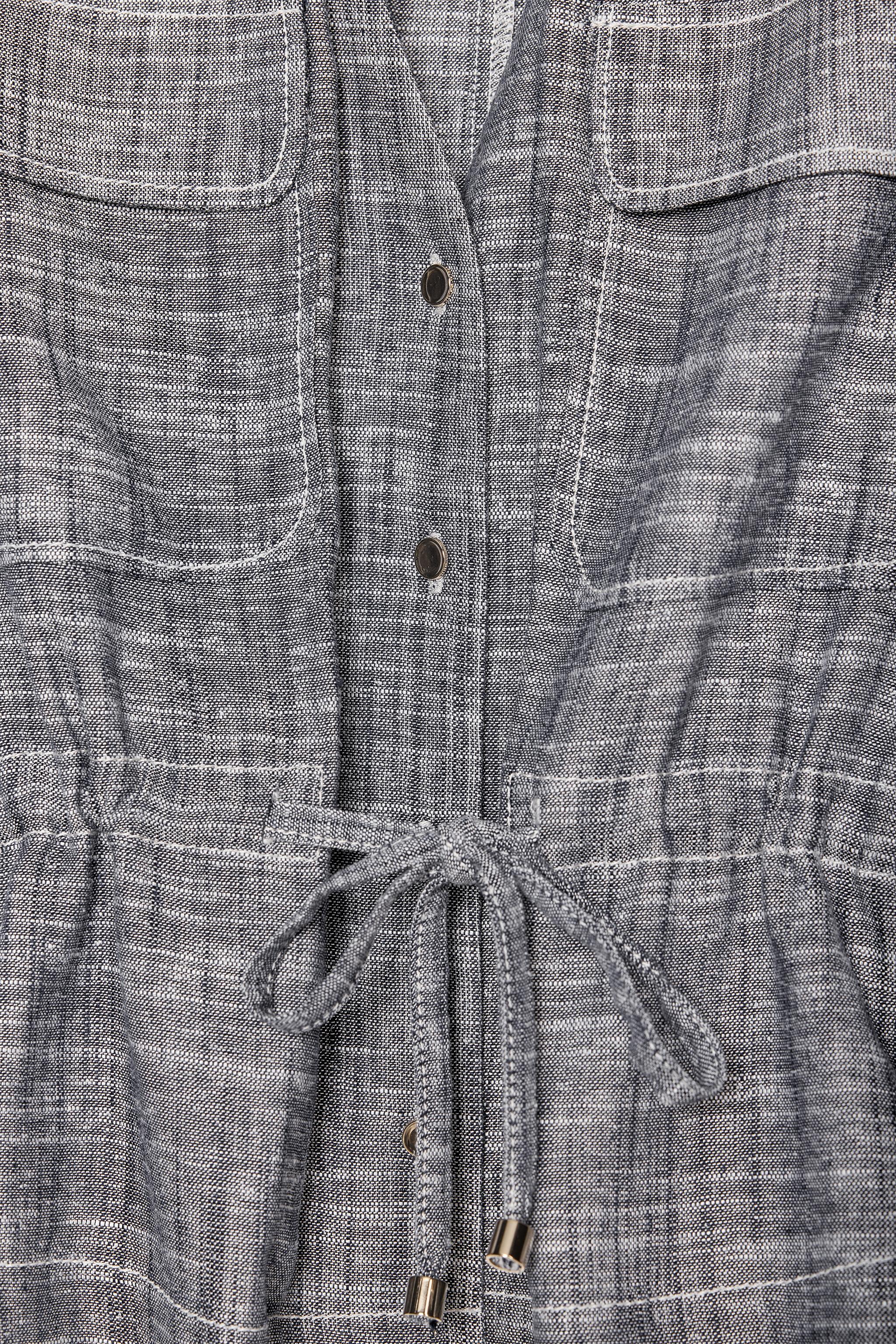 CHEMISE SAFARI AVEC LIN