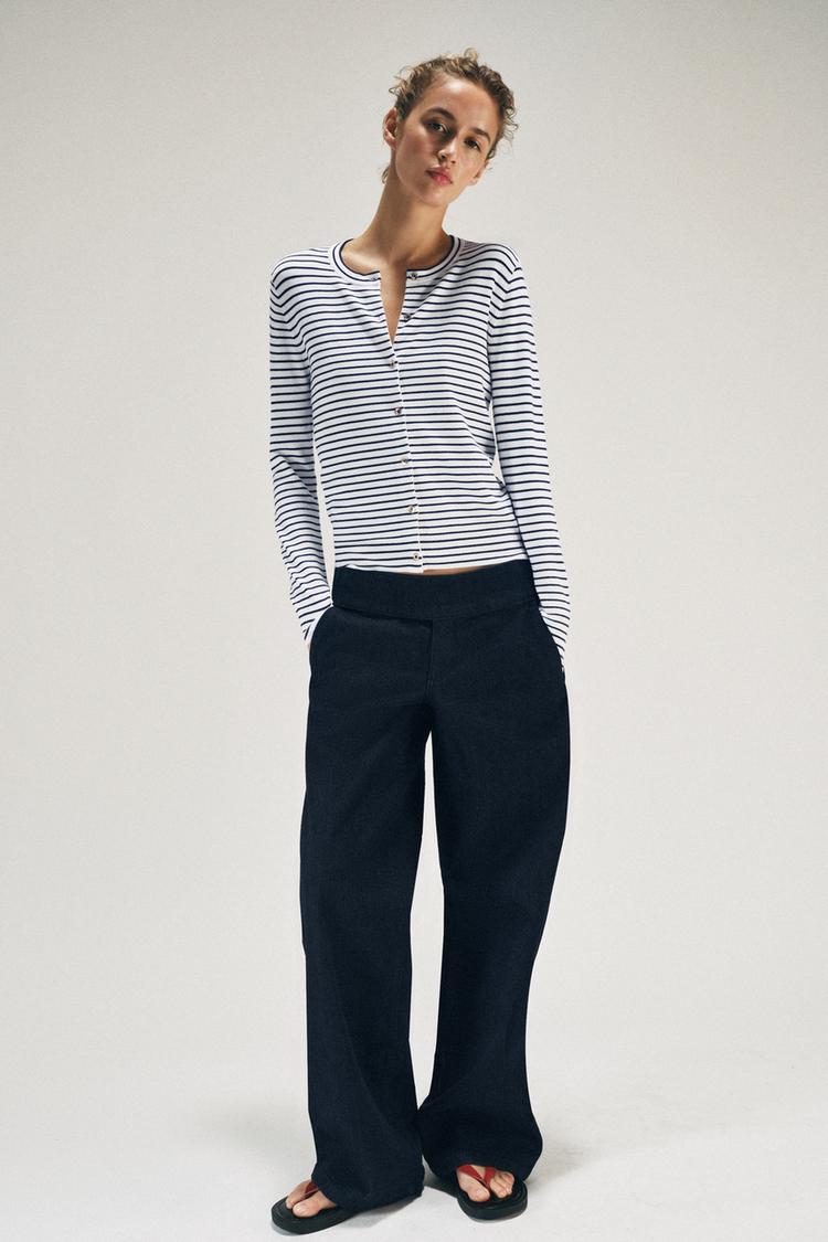 STRIPED CARDIGAN - Zara product image