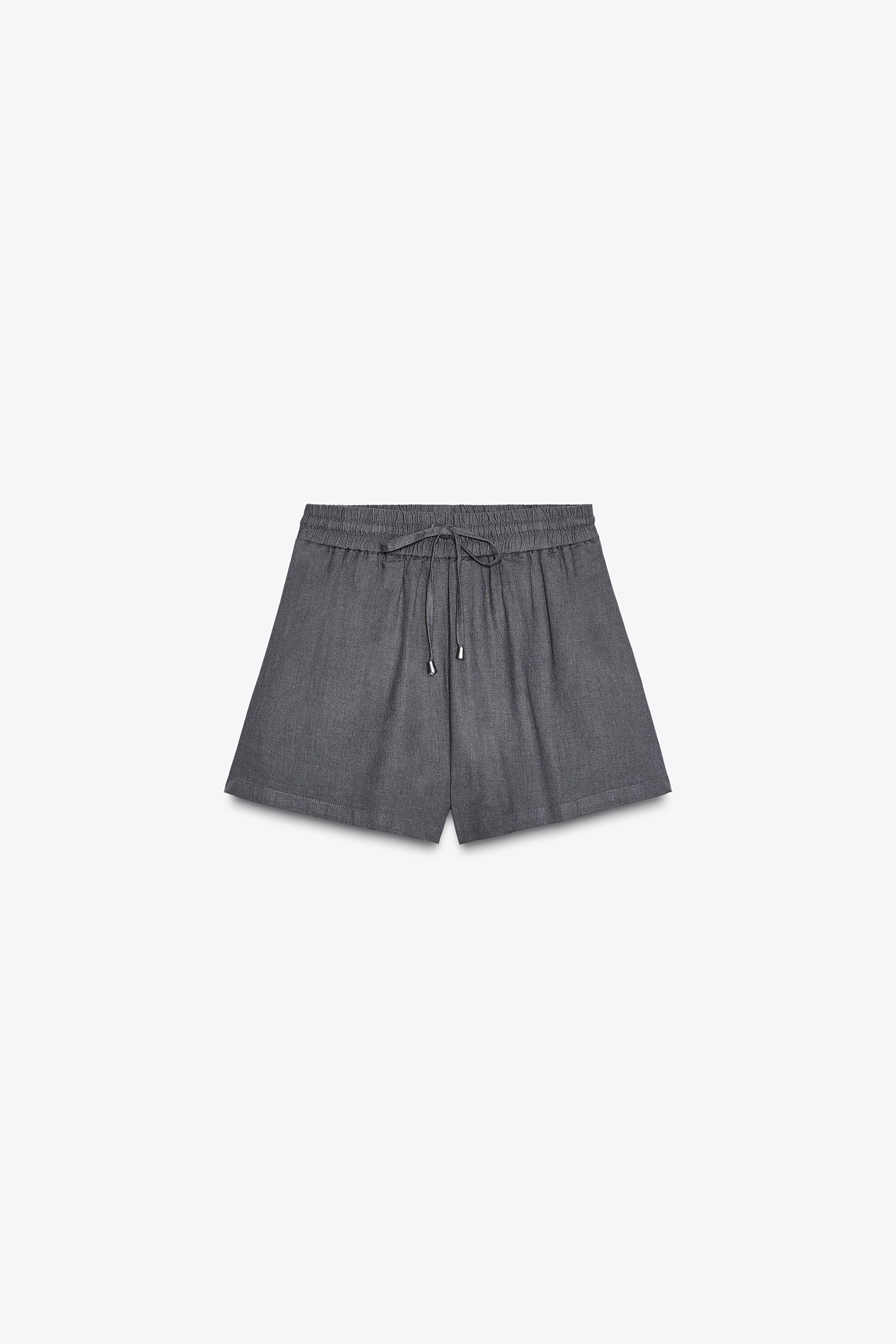 LINEN BOXER SHORTS