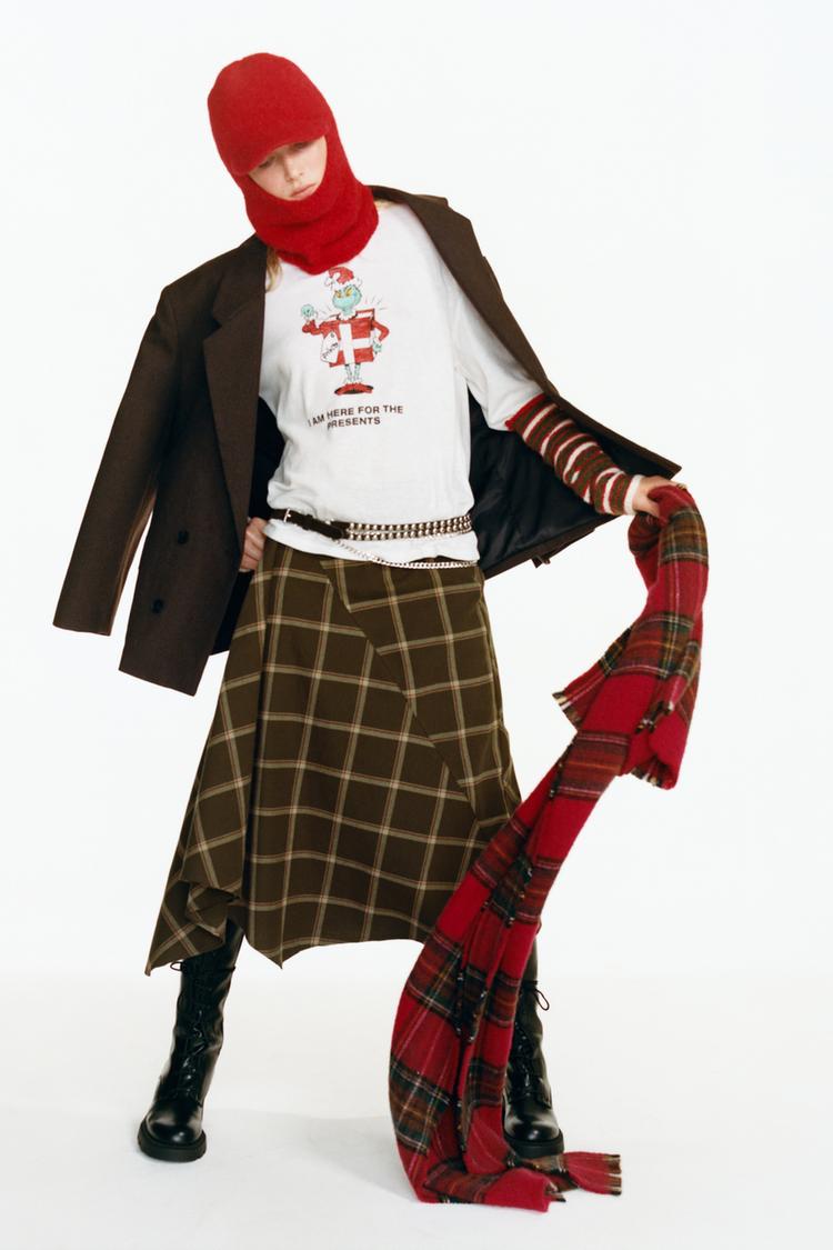 DOUBLE-BREASTED BLAZER WITH SHOULDER PADS - Zara product image