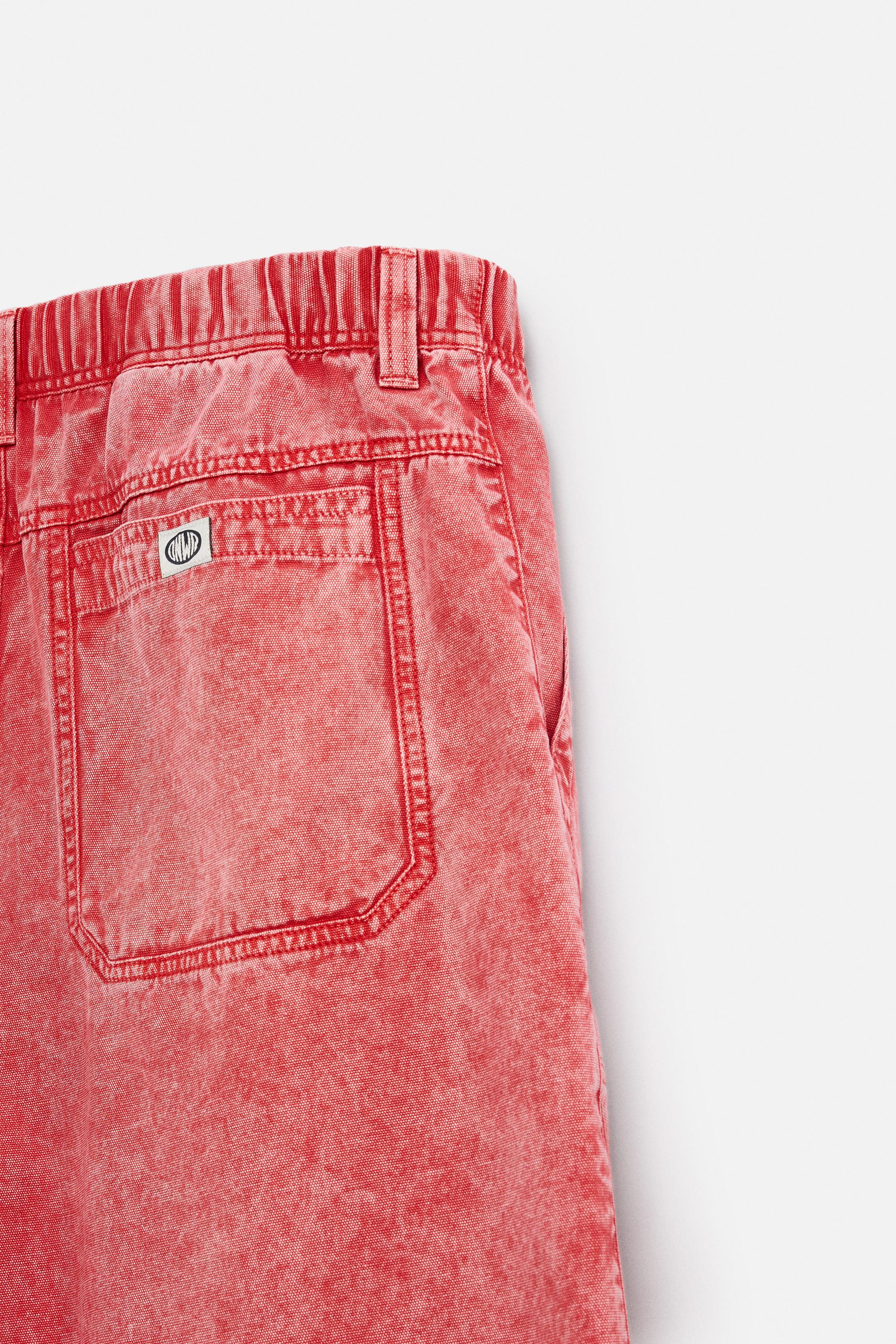 WASHED RELAXED FIT BERMUDA SHORTS