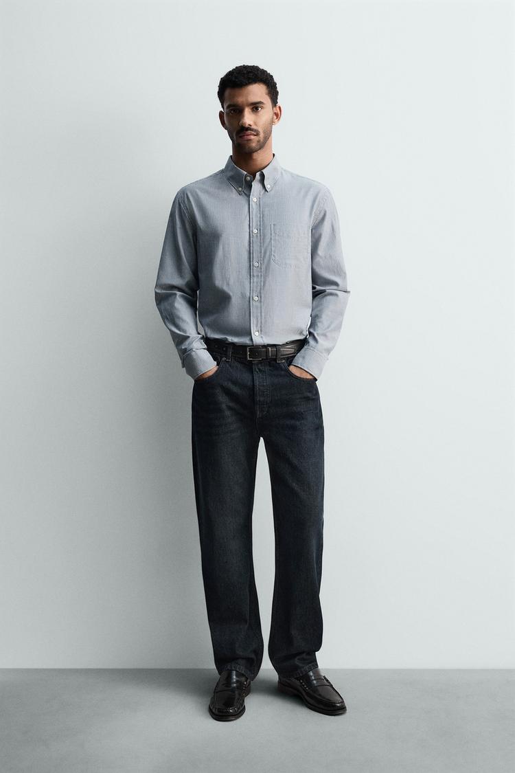 STRIPED POCKET SHIRT