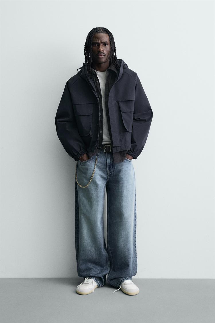 CROPPED FIT WATER REPELLENT JACKET - Zara product image