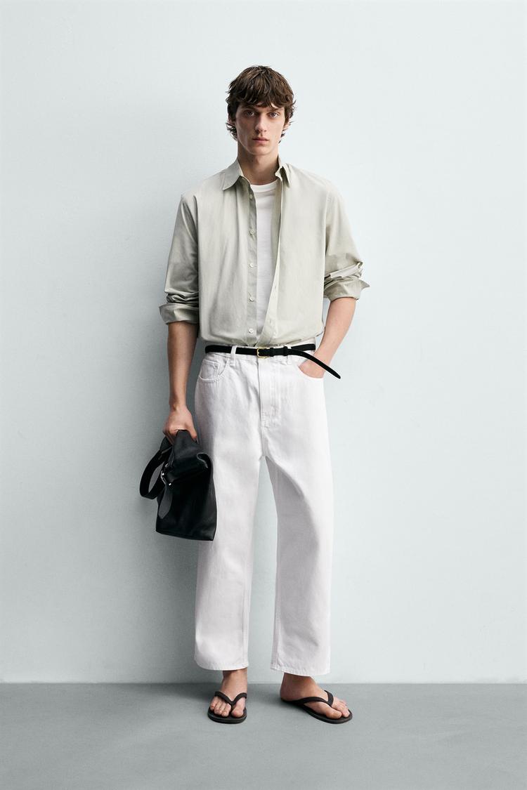 TAPERED WIDE FIT JEANS - Zara product image